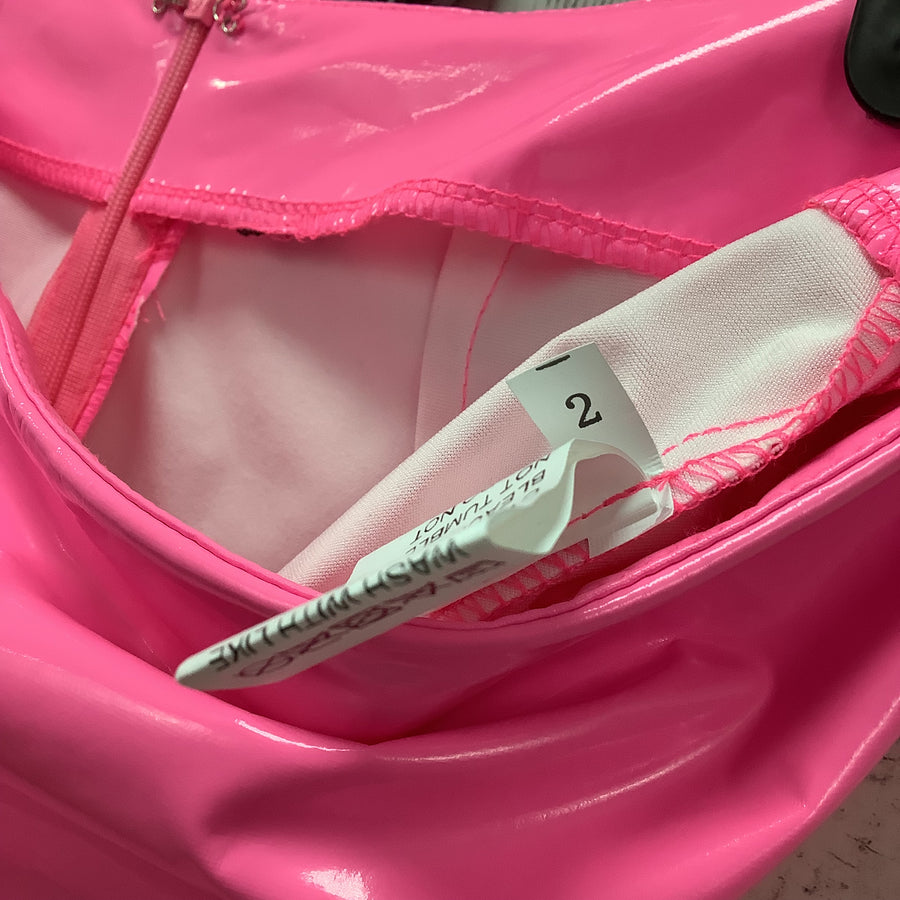 Size 2 Light Faux Leather Pink Junior Skirts
