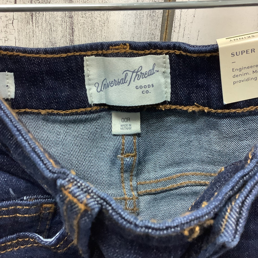 Universal Thread Size 00 Junior Jeans