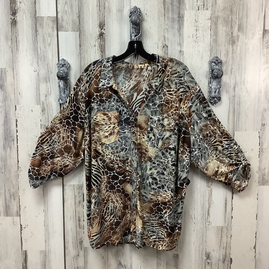Emily Daniels Size 3x Curvy Shirts & Blouses