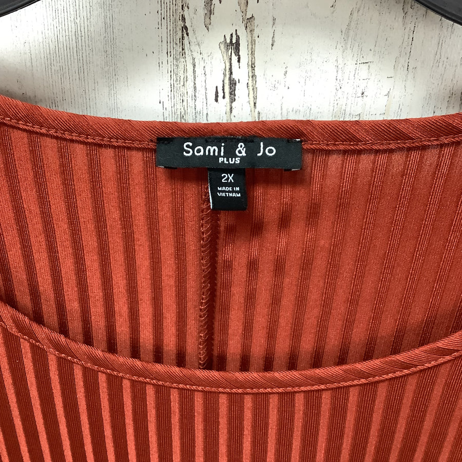 Sami & Jo Size 2X Curvy Shirts & Blouses