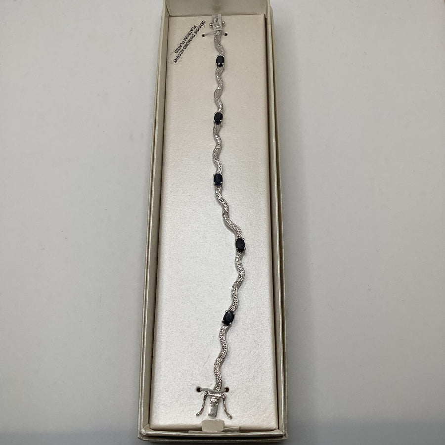 Platinum Tennis Bracelet