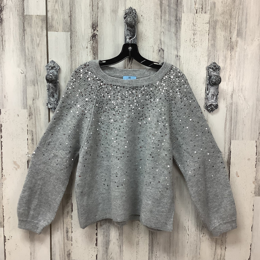 CeCe Size Med Sequined Pullover