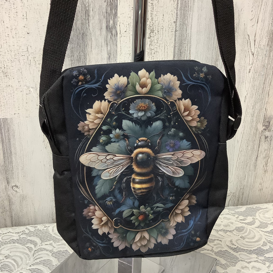 Boutique Size Small Floral Bee Crossbodys