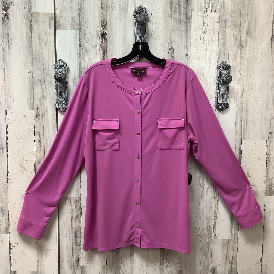 Dana  Buchman Size XL Curvy Shirts & Blouses