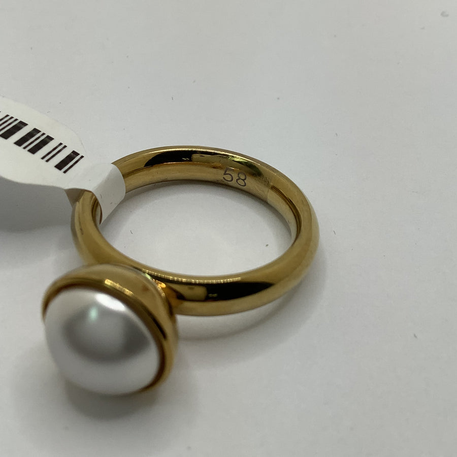 Qudo Size 8.5 Stainless Steel Ring Set