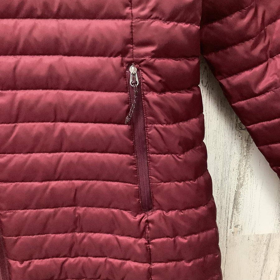 Eddie Bauer Size Med Burgundy Coat