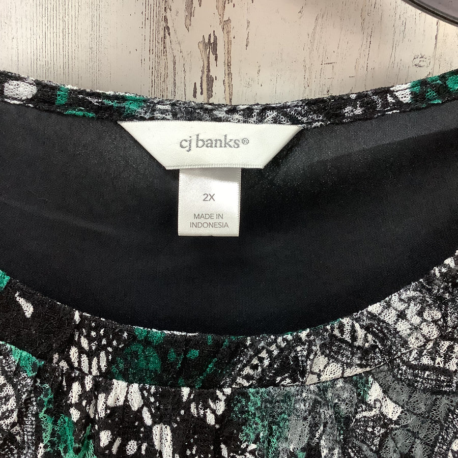 CJ Banks Size 2X Curvy Shirts & Blouses