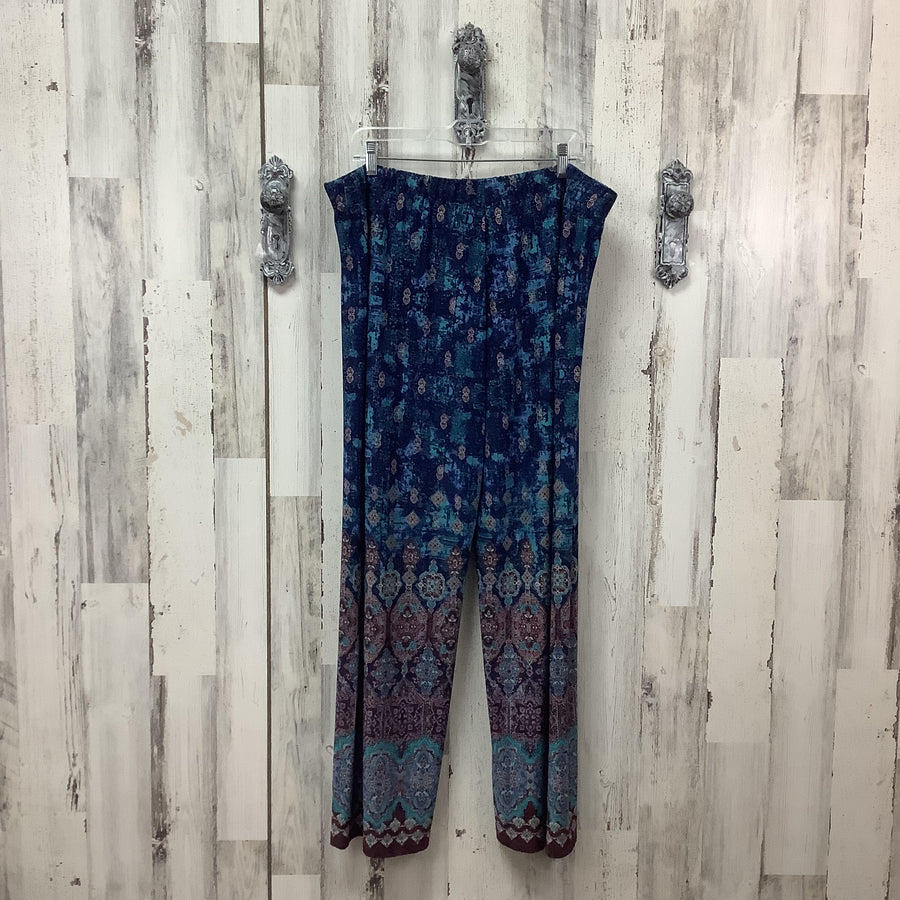 Susan Graver Size 1X Petite Curvy Slacks & Pants