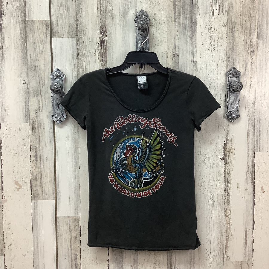 amplify Size Large Women's Rolling Stones Tee
