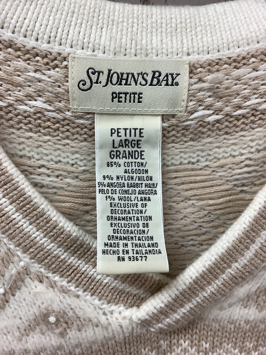 St. John's Bay Size Large Pullover