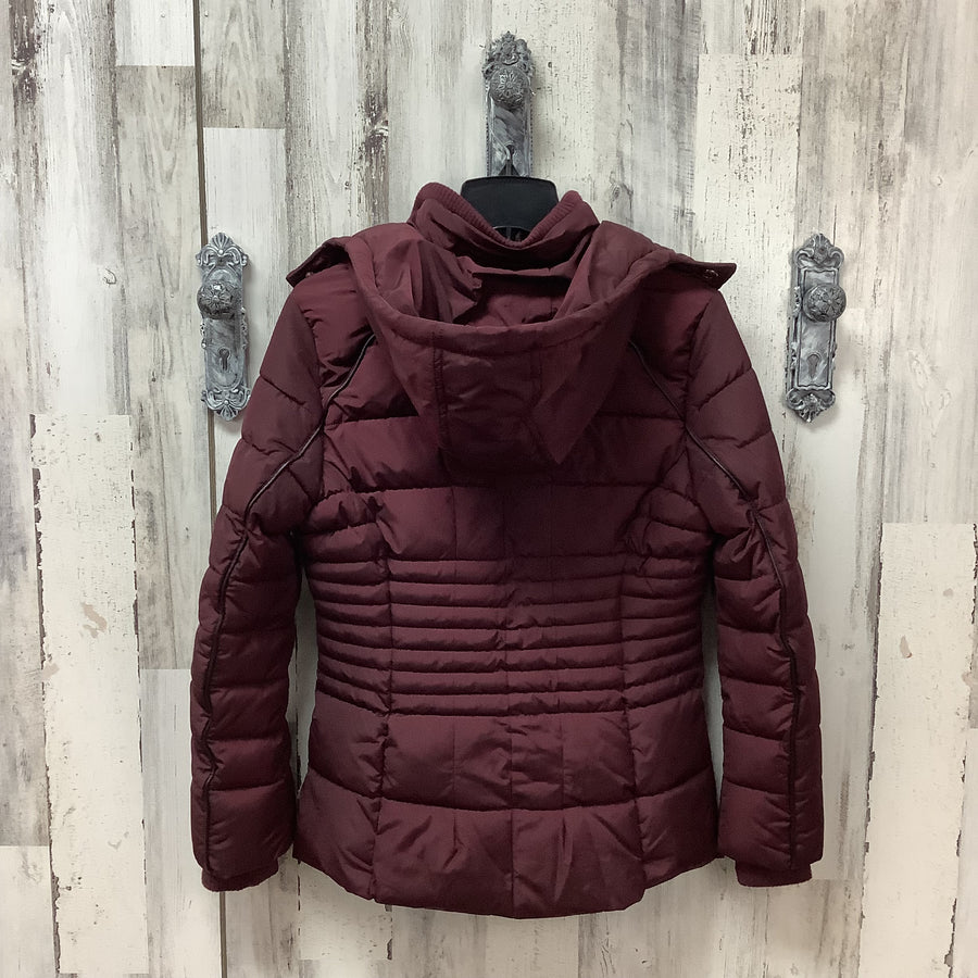 Guess Size Med Burgundy Coat