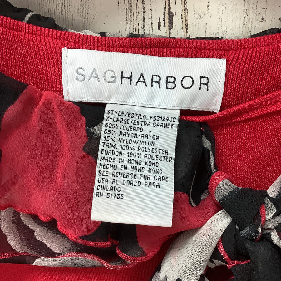 Sag Harbor Size XL Curvy Pullovers