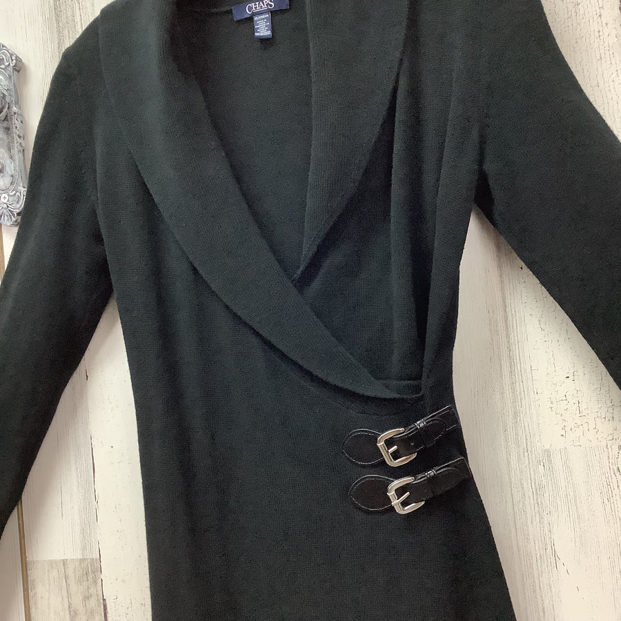 Chaps Size XS Faux Wrap Sweater Dress