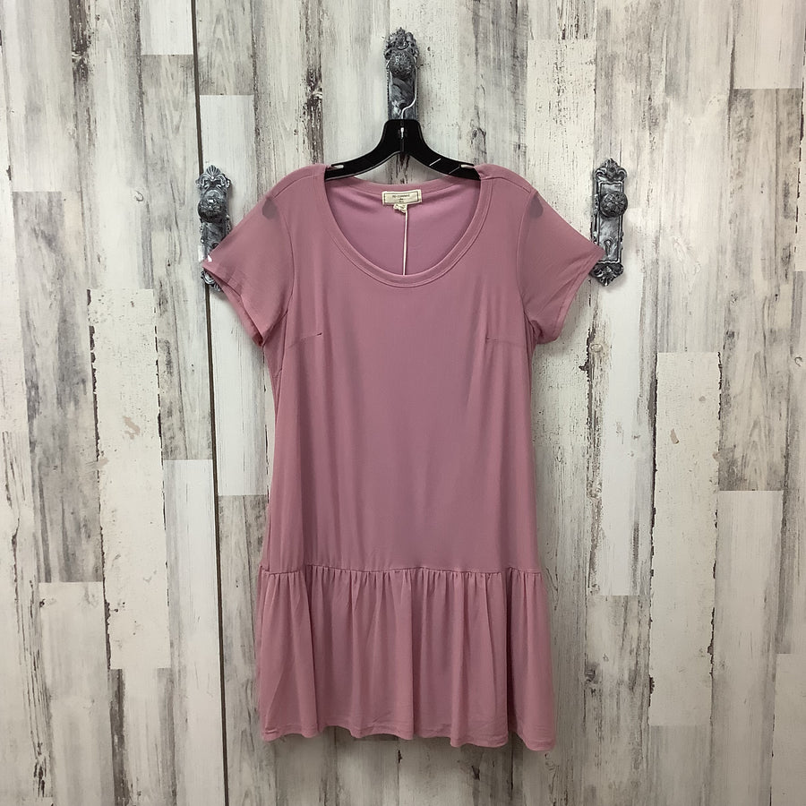 No Comment Size 1X Dusty Mauve Tunic