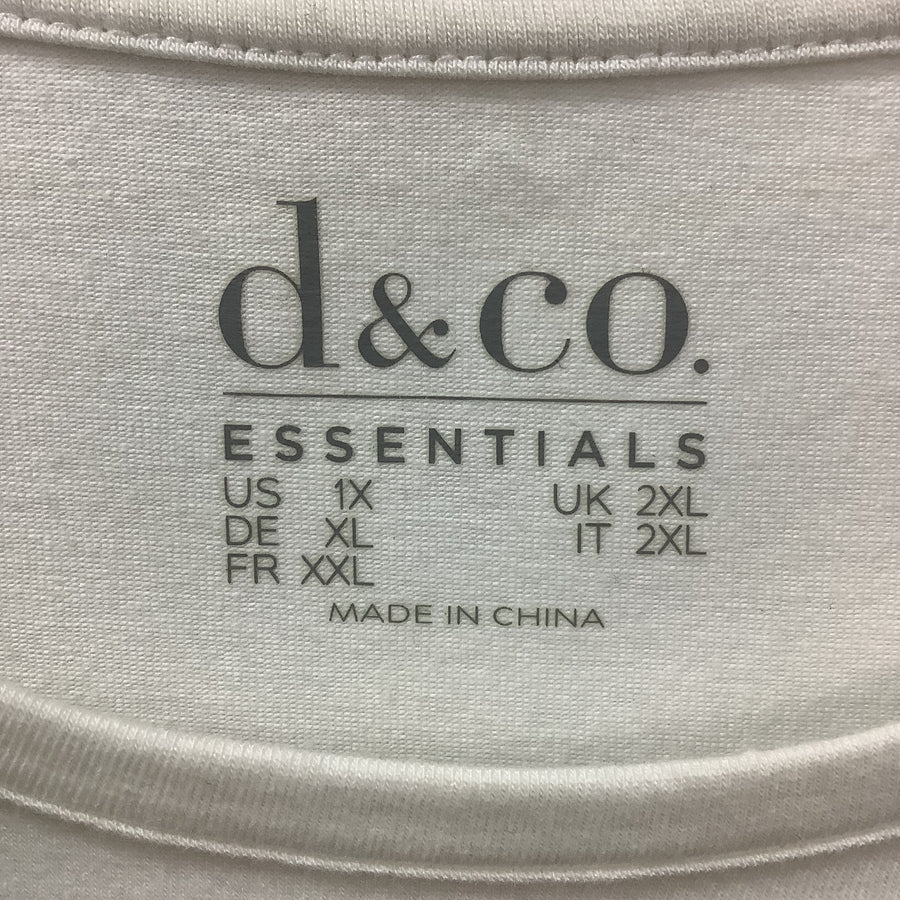 d & co Size 1X Curvy Shirts & Blouses