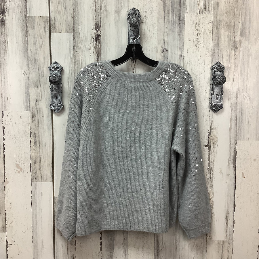 CeCe Size Med Sequined Pullover