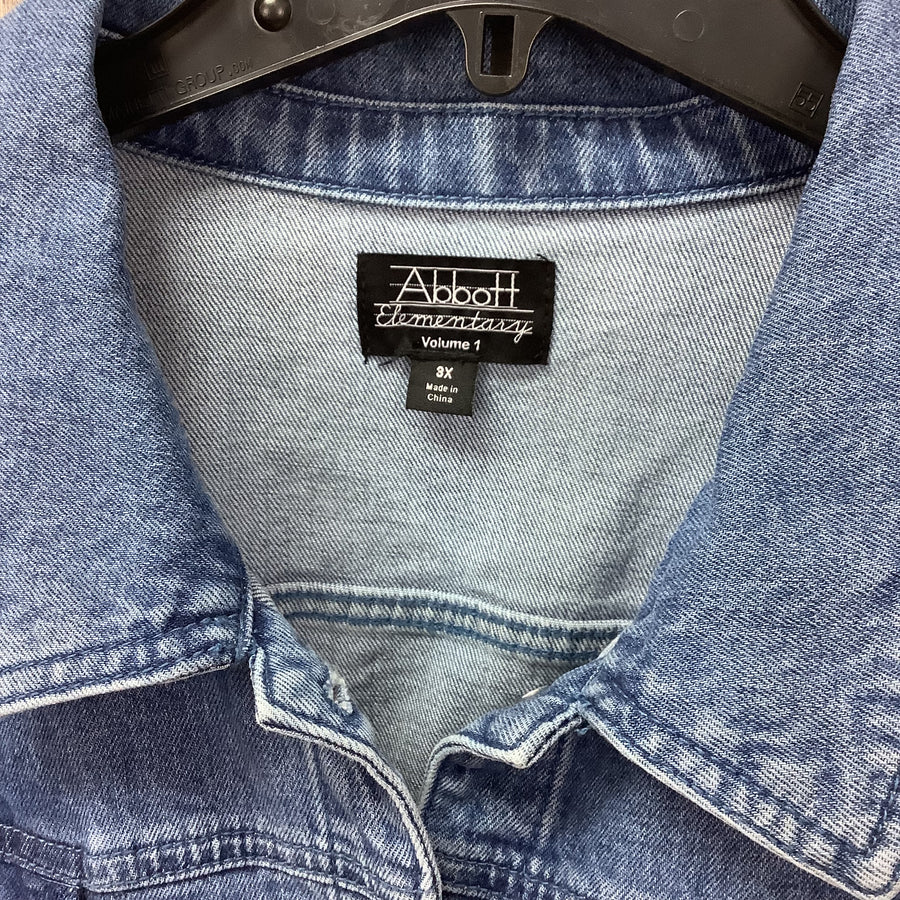 Abbott Elemetary Size 3XL Teacher Edition Denim Jacket
