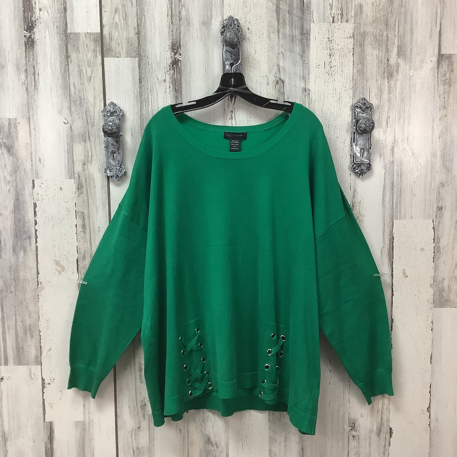 Ashley Stewart Size 22/24 Green Women's Pullover