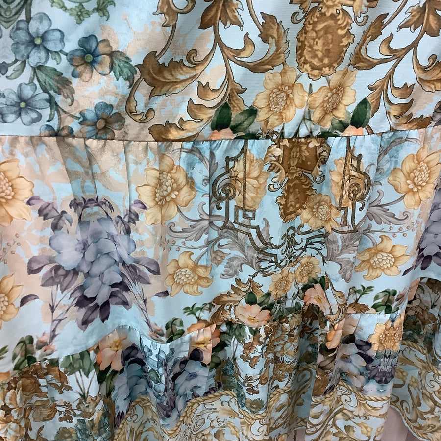 Soft Surroundings Size XL Boho Peasant Maxi Dress