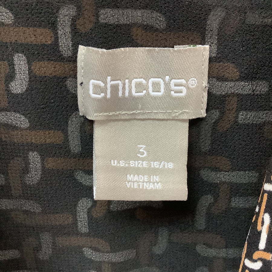 CHICO'S Size XL Curvy Tunics