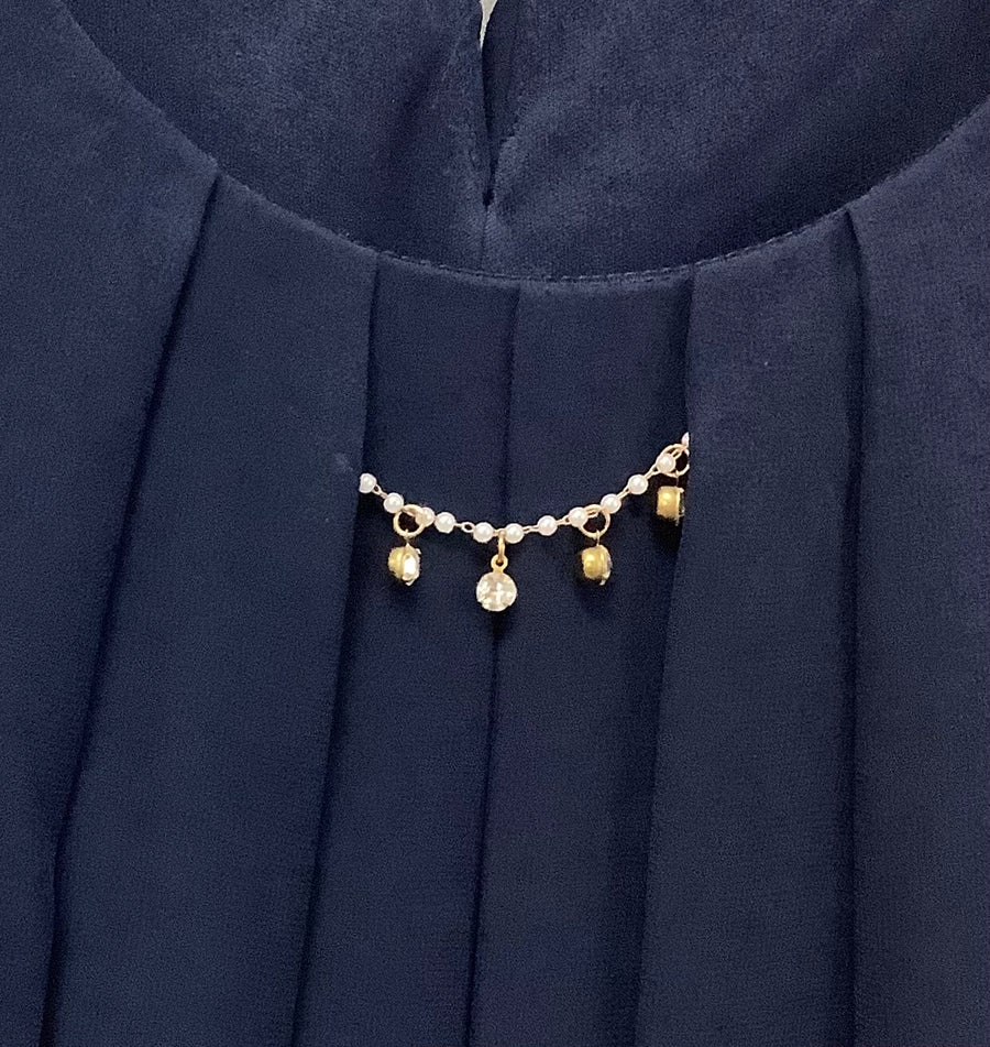 SLNY Size 14 Lg Navy Women's Dress