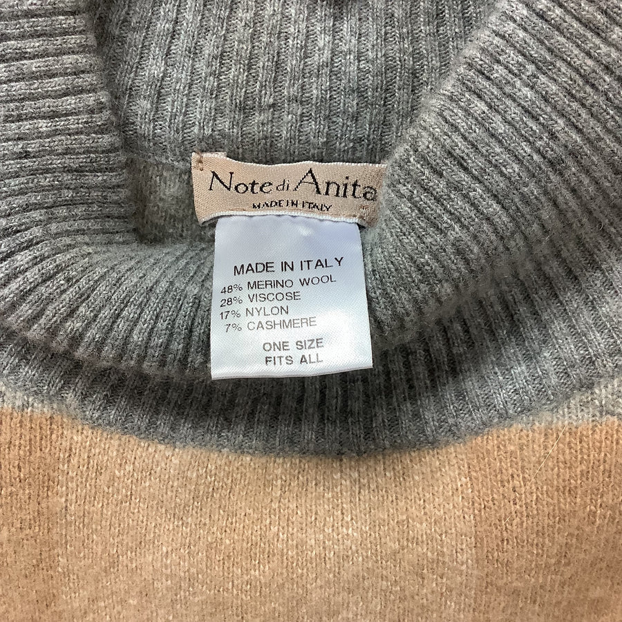 Noted di Anita One Size Wool Cashmere Blend Pullover