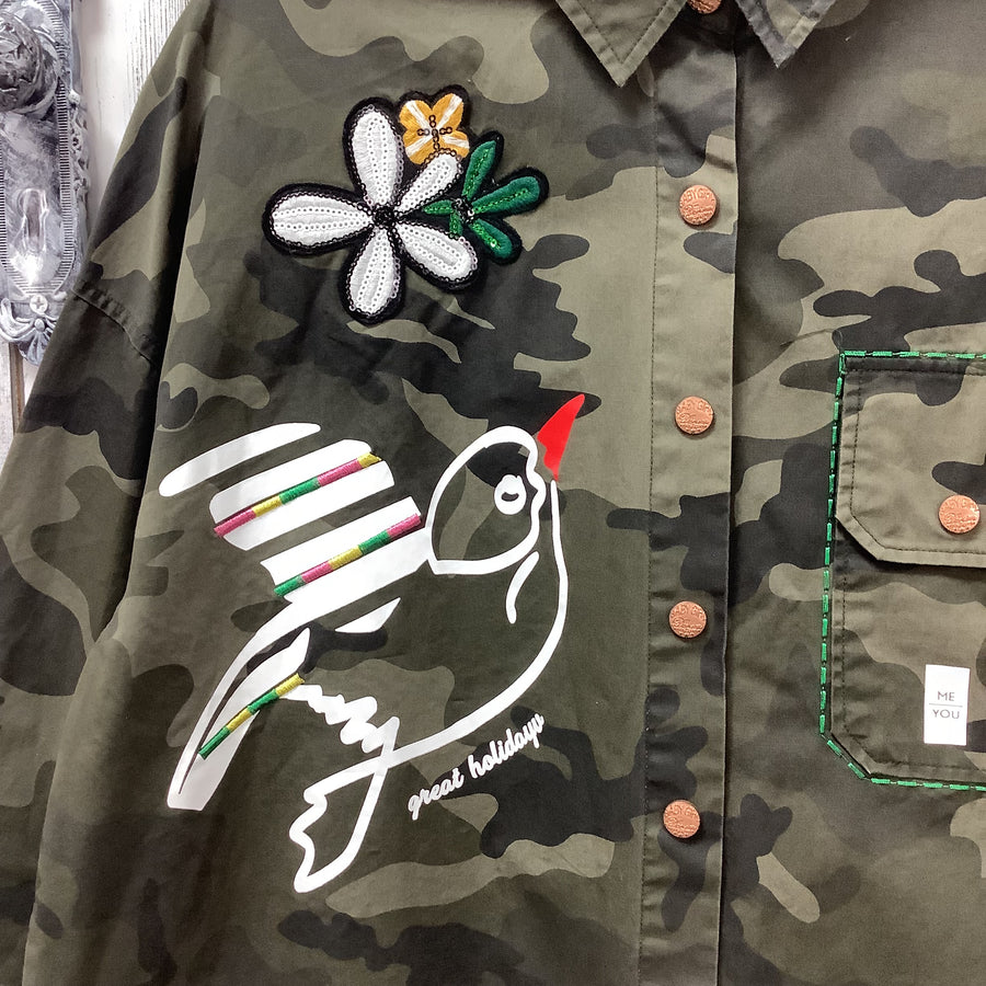 Cache Cache Size Med Casual Jackets