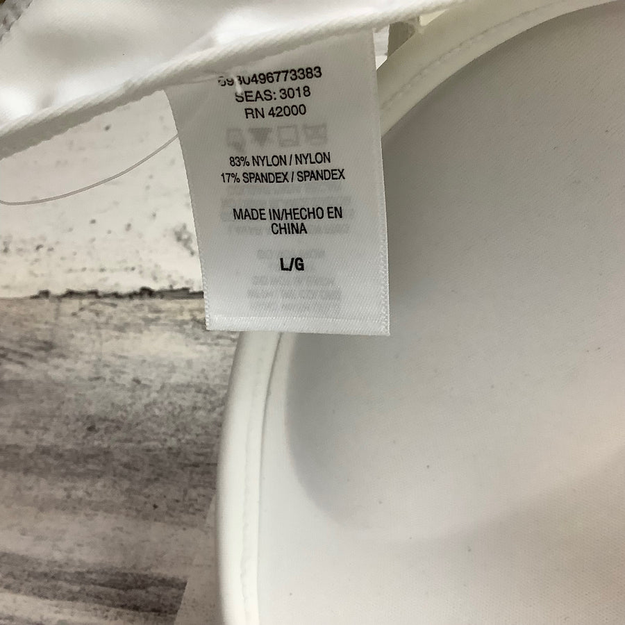 Swim Mixers Collection Size Large Women's White Bikini Top