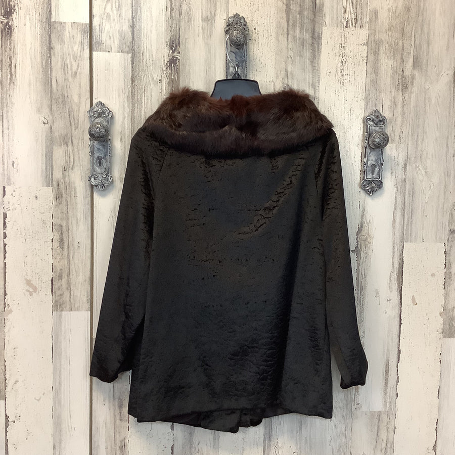 Unknown Size Large Black Coat