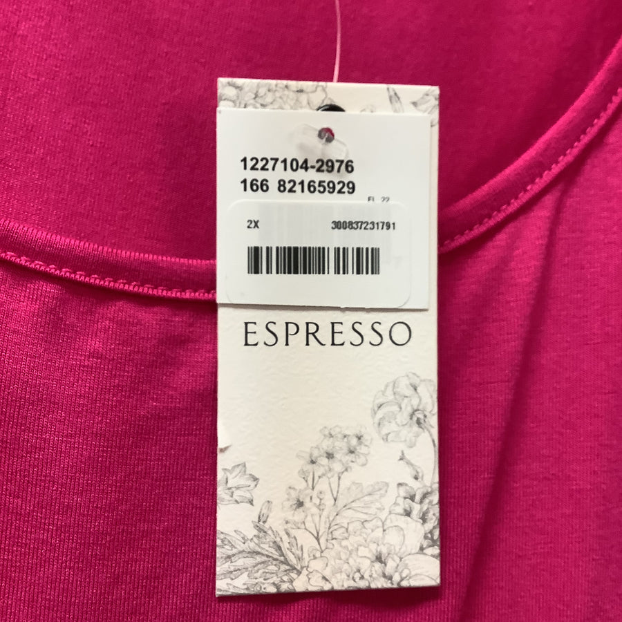 Espresso Size 2X Curvy Shirts & Blouses