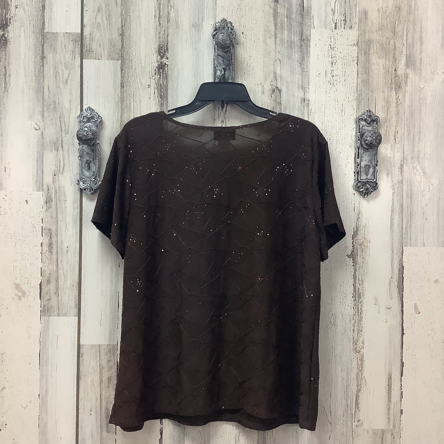 Brittany Black Size 2X Curvy Shirts & Blouses