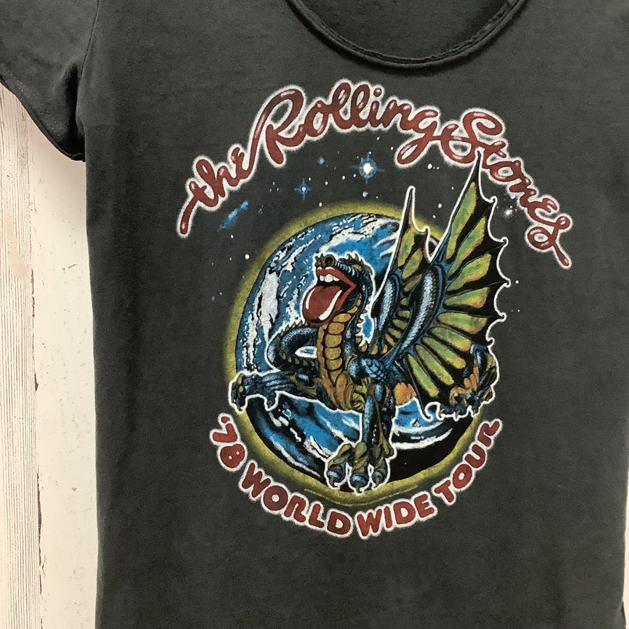 amplify Size Large Women's Rolling Stones Tee
