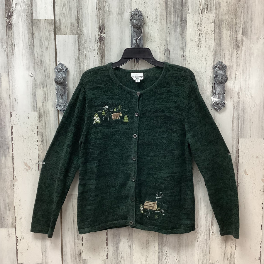 breckenridge Size Lg P Winter Holiday Cardigan