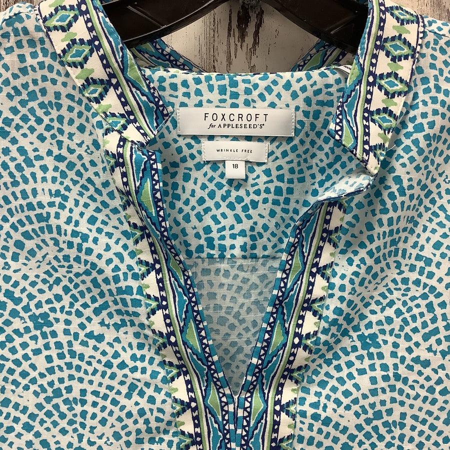 Foxcroft Size 1X Curvy Shirts & Blouses