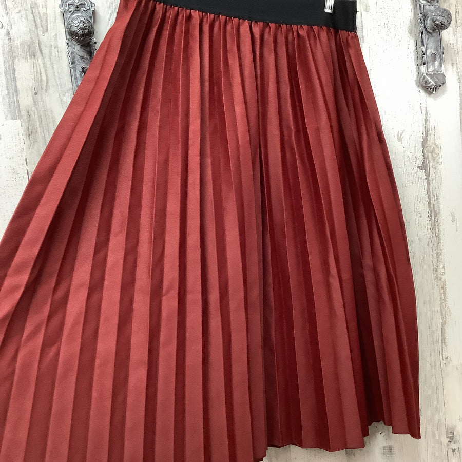 Lu La Roe JILL Size XL Red Accordion Skirt