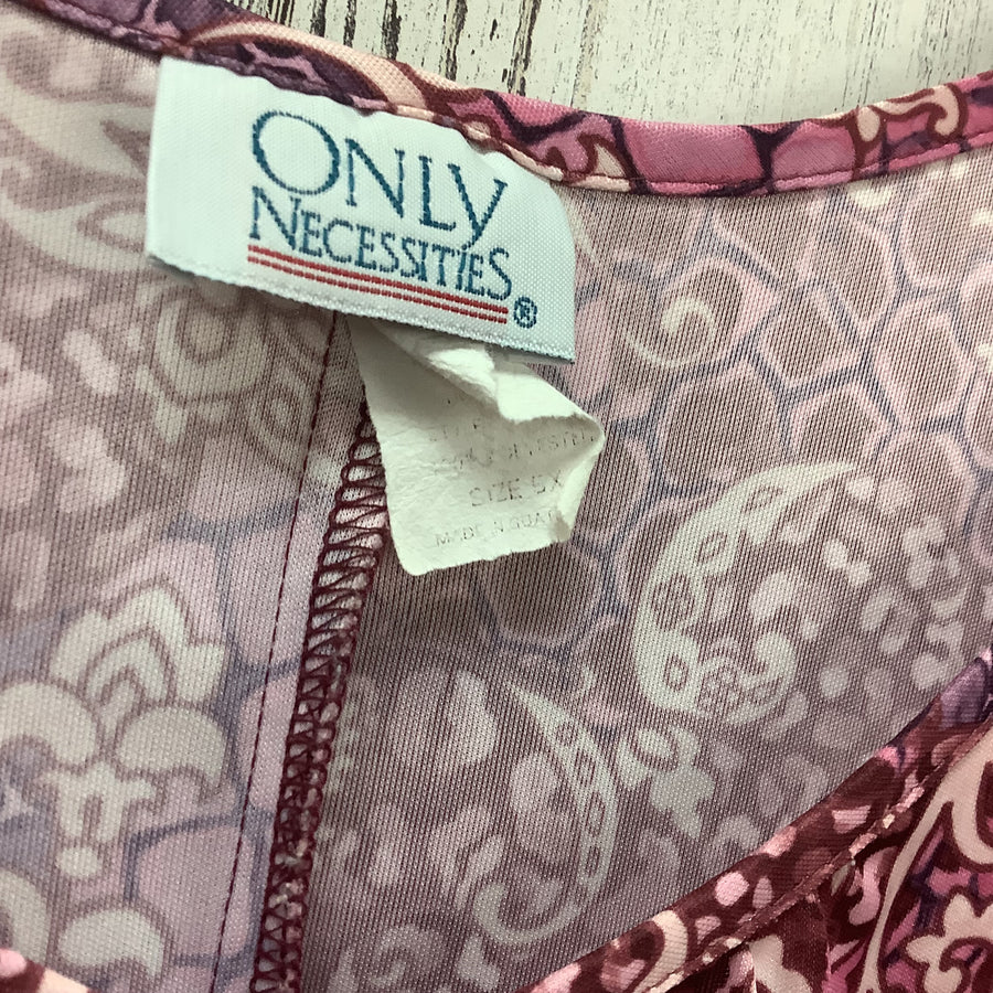 Only Necessities Size 5X Curvy Shirts & Blouses