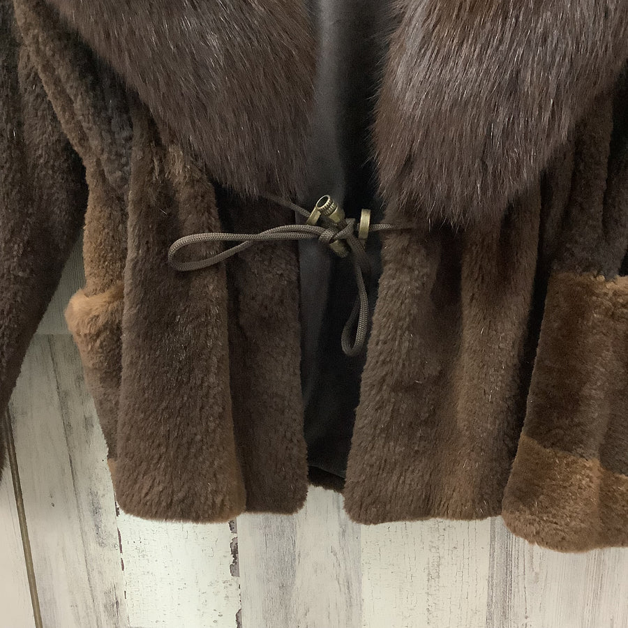 Size Small Mahogany Mink Coat