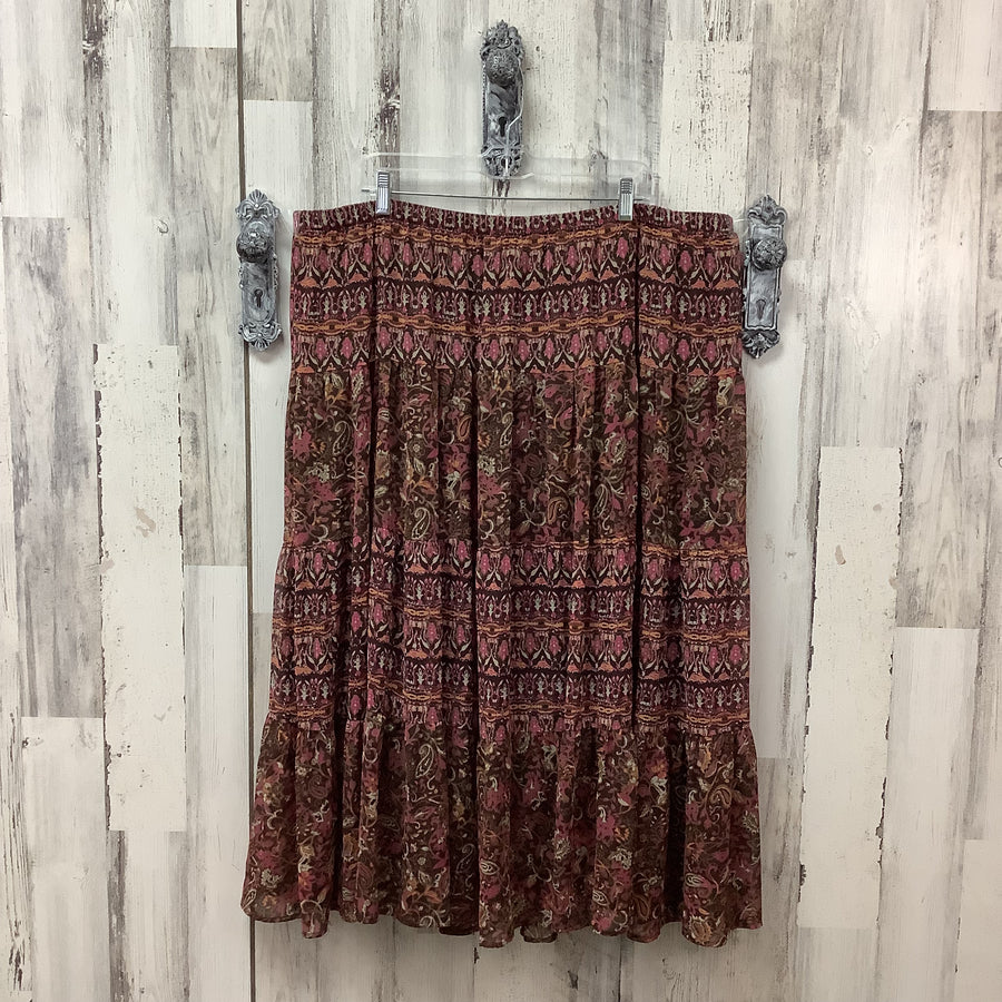 CJ Banks Size 2X Curvy Skirt
