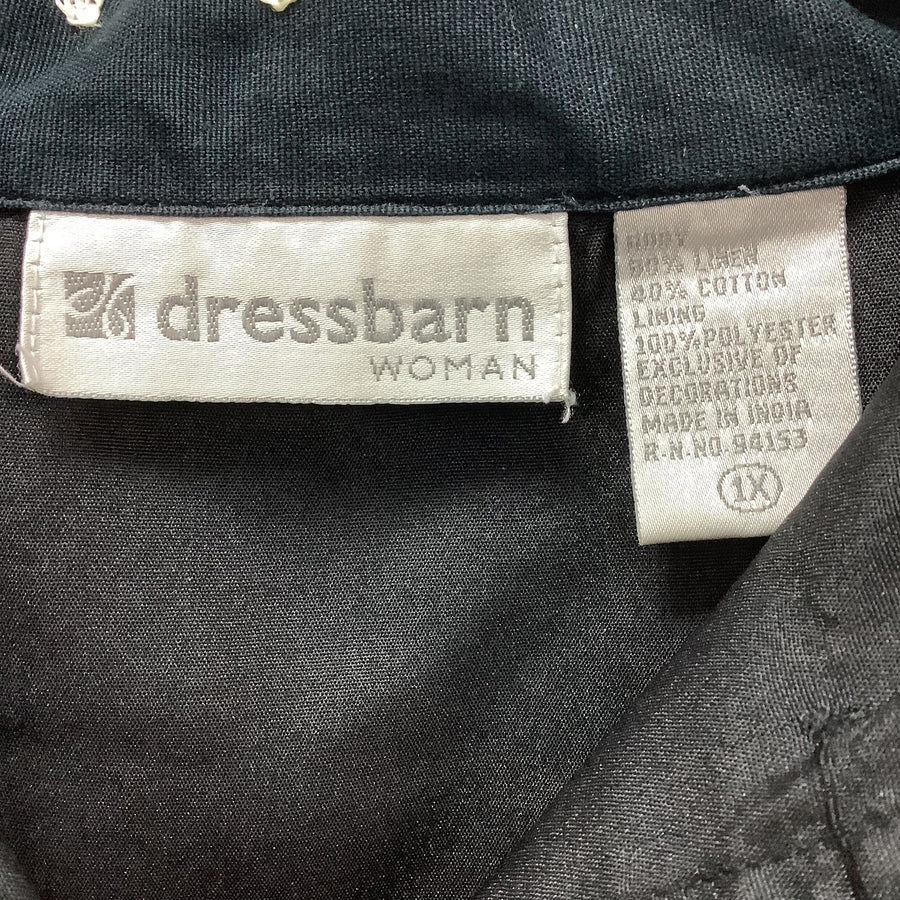 dressbarn Size 1X Curvy Casual Jackets