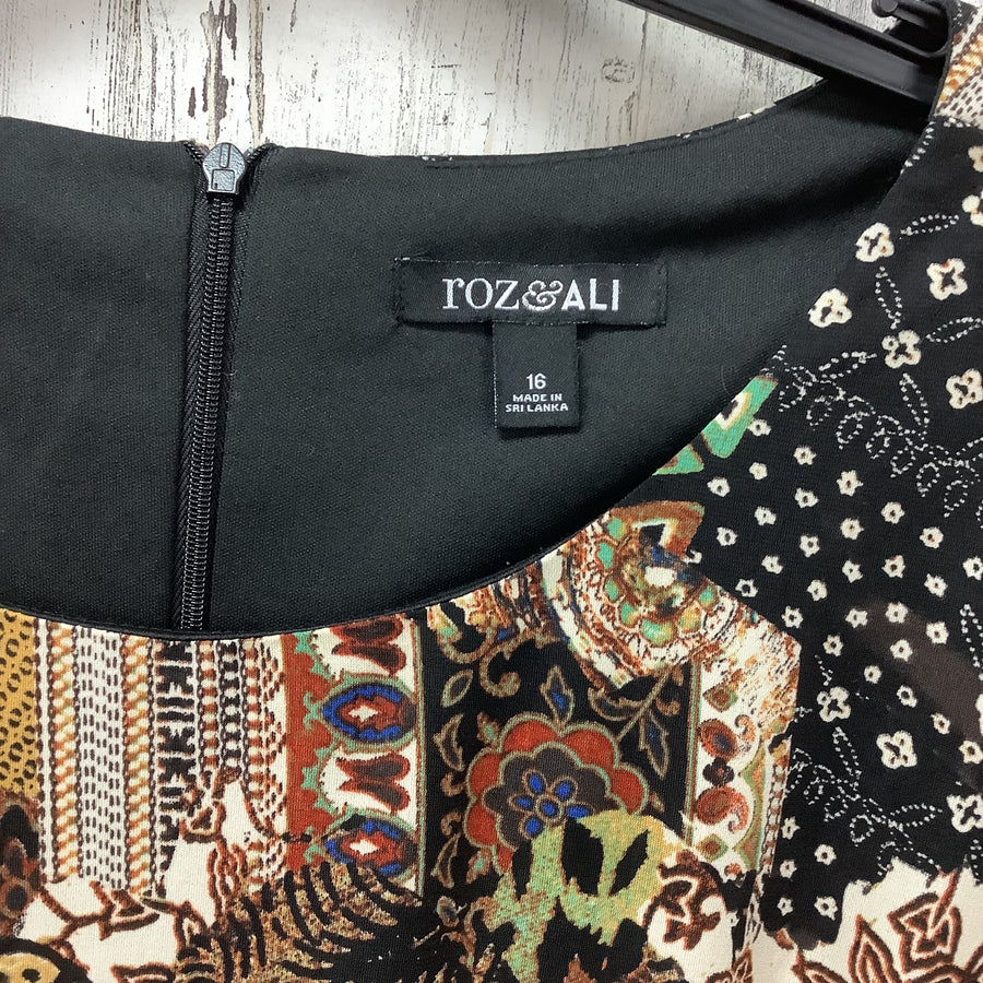 ROZ & ALI Size 16 Curvy Dress