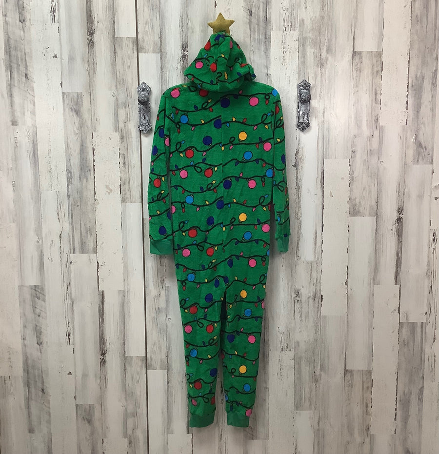 with love Size Med Christmas Tree Onesie