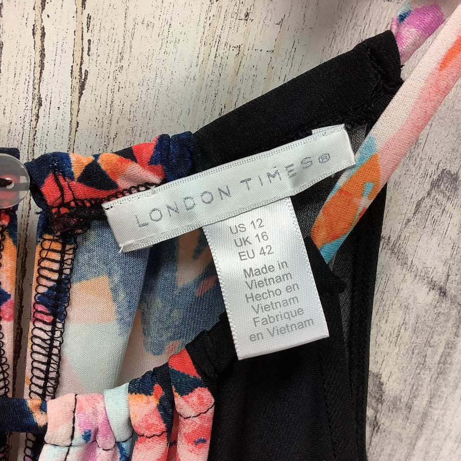 London Times Size 12 Large Dress