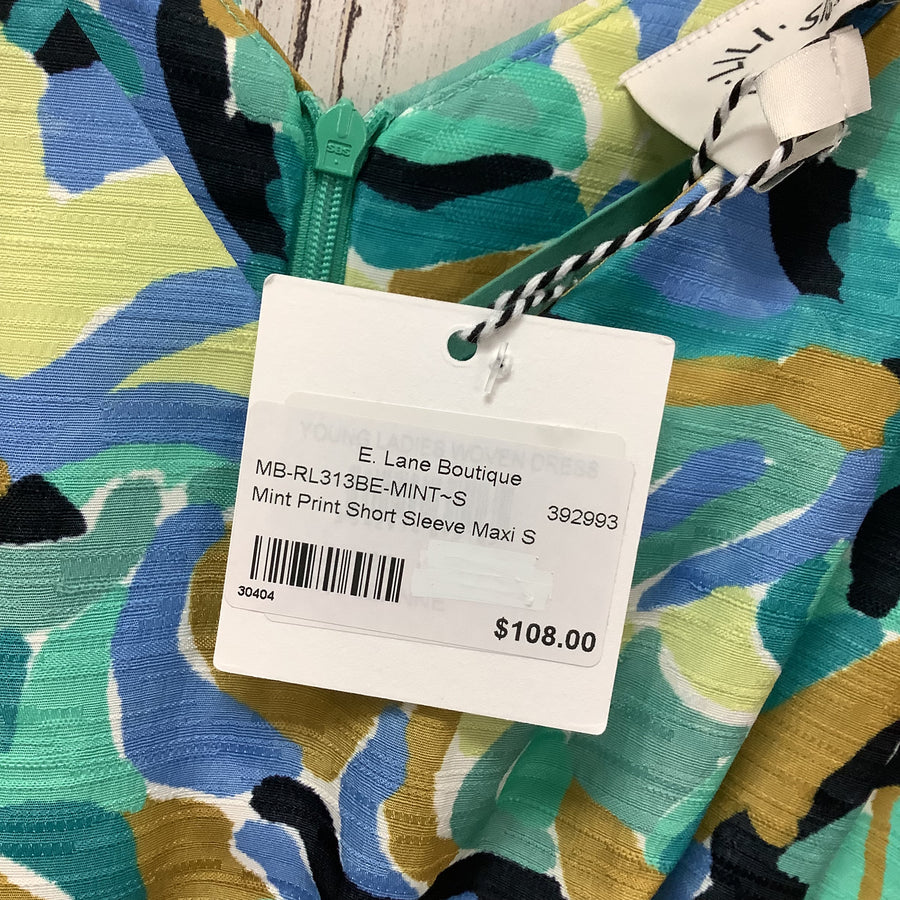 Lili Sidonio Size Small Women's Mint Circle Skirt Dress