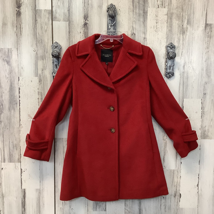 Talbots Size Small Red Coat