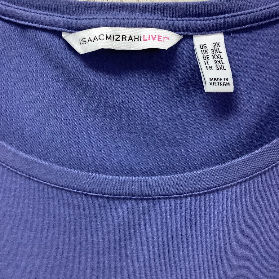 Isaac Mizrahi Size 2X Curvy Shirts & Blouses