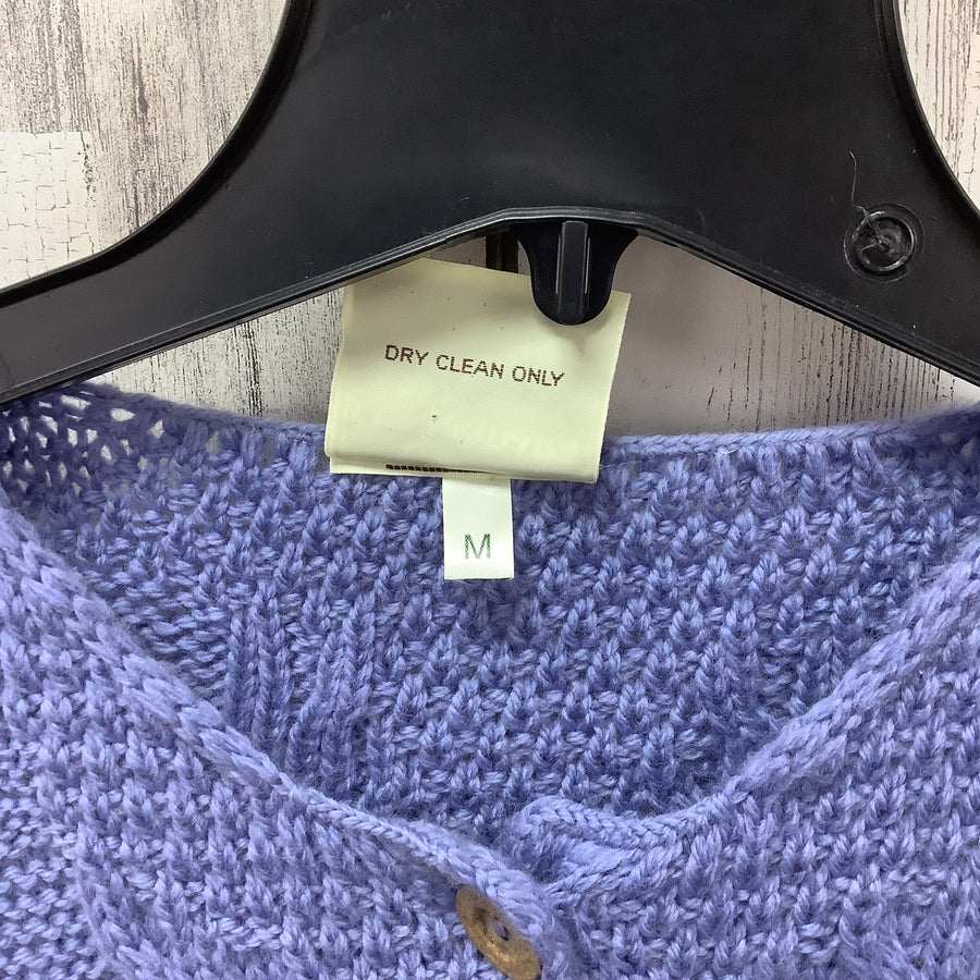 Connemara Size Med Merino Wool Cardigan