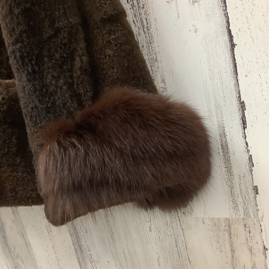 Size Small Mahogany Mink Coat