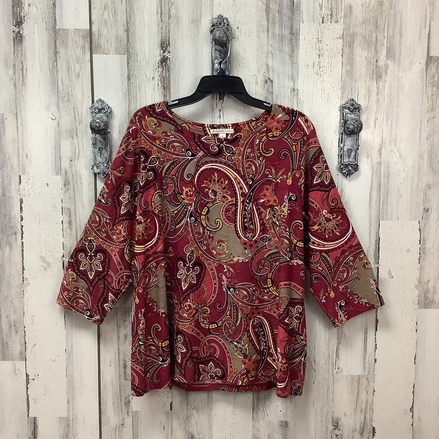 JM Collection Size 2X Curvy Shirts & Blouses