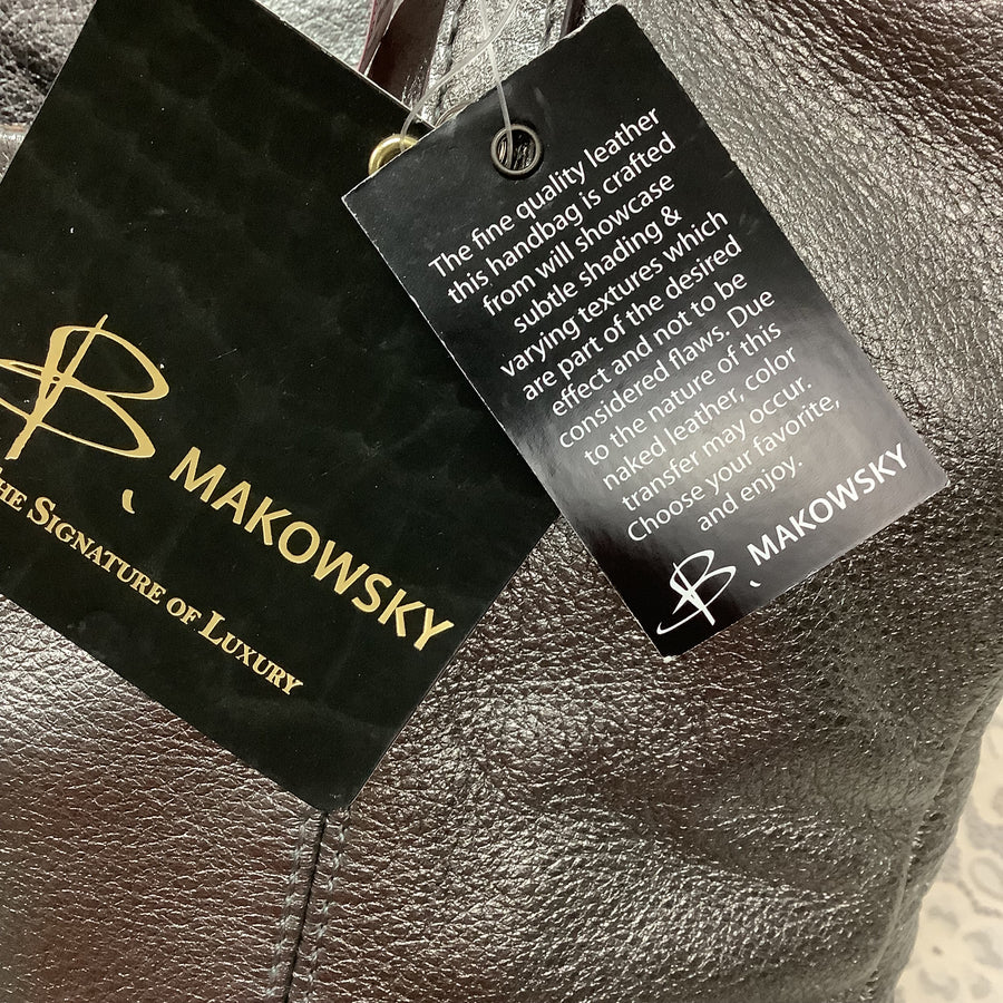 B. Makowsky Size Med Shoulder Bags