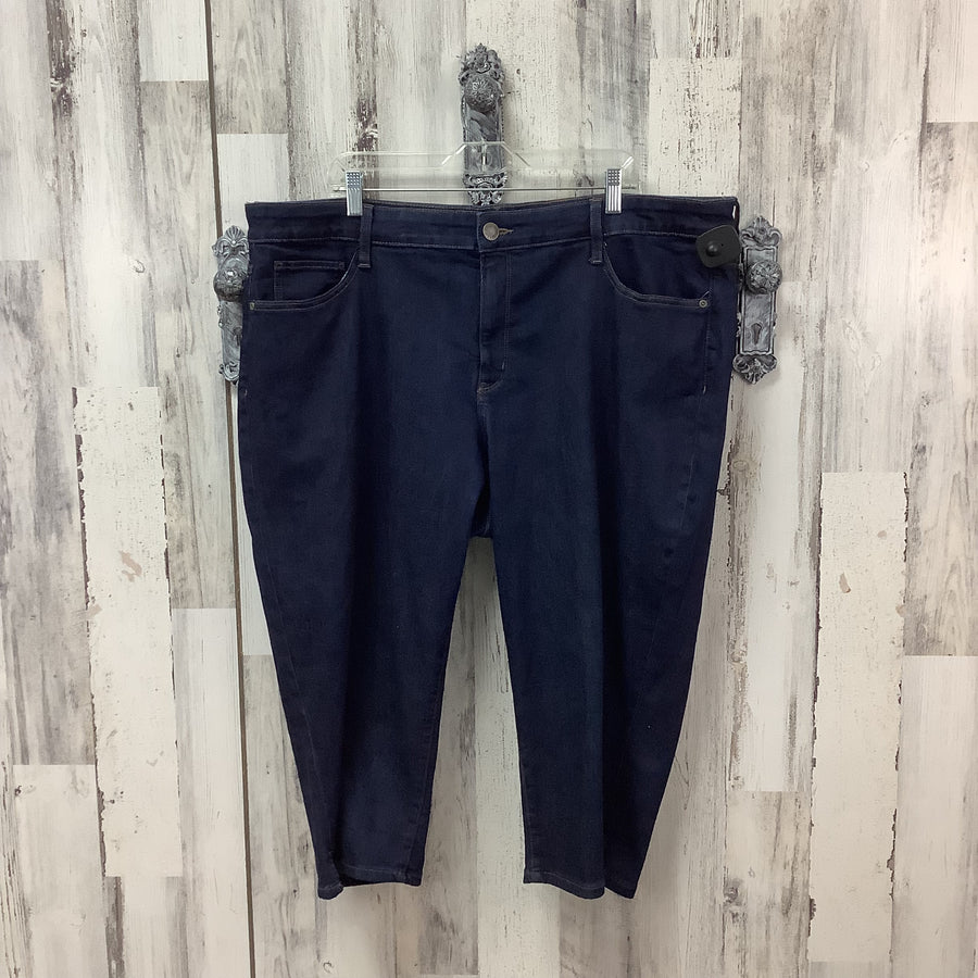 St. John's Bay Size 24 Curvy Capris